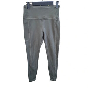 DANSKIN OLIVE GREEN 7/8 ACTIVE LEGGINGS